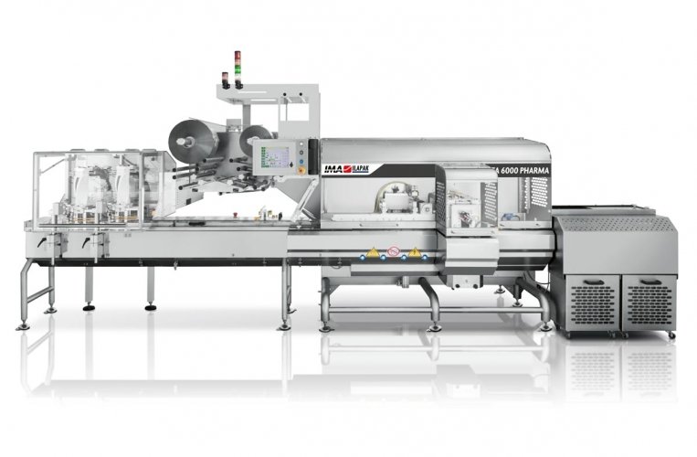 Ima Ilapak Delta 6000 Pharma horizontal HFFS flow wrapper packaging machine for Pharma and medical devices BFS